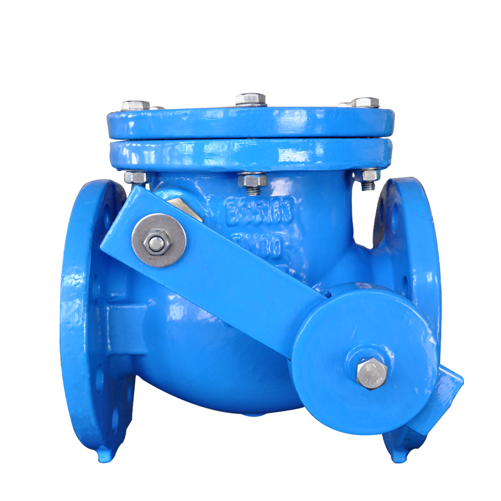 18 Years Factory Dn200 DI Non Return Check Valve with Counter Weight