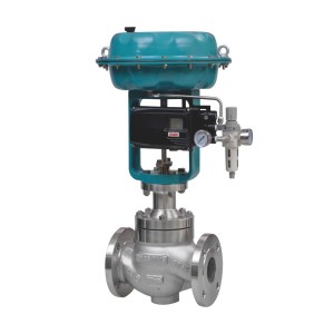 Single-seat pneumatic control...