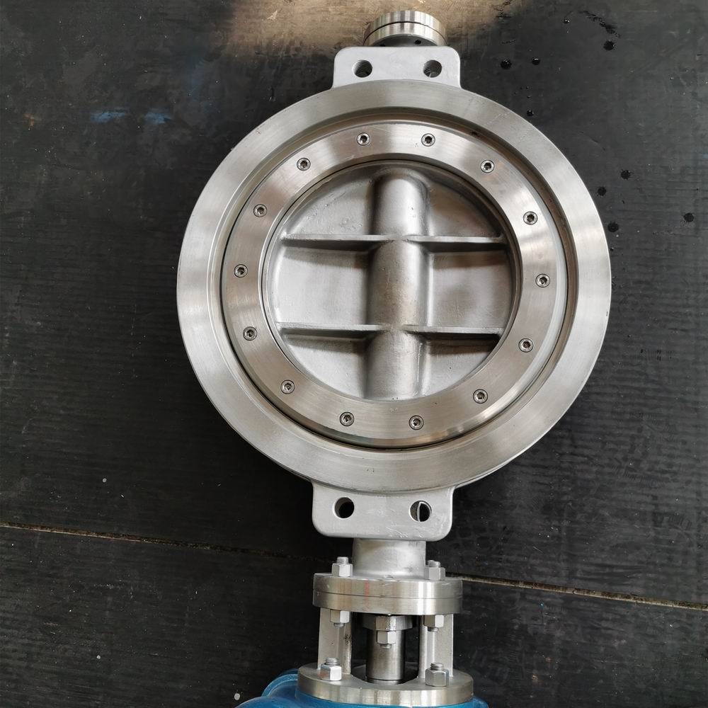 Worm gear wafer metal-seal bu...