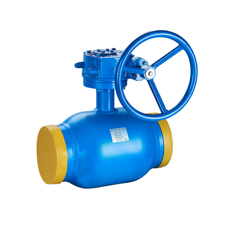 All welded steel ball valve