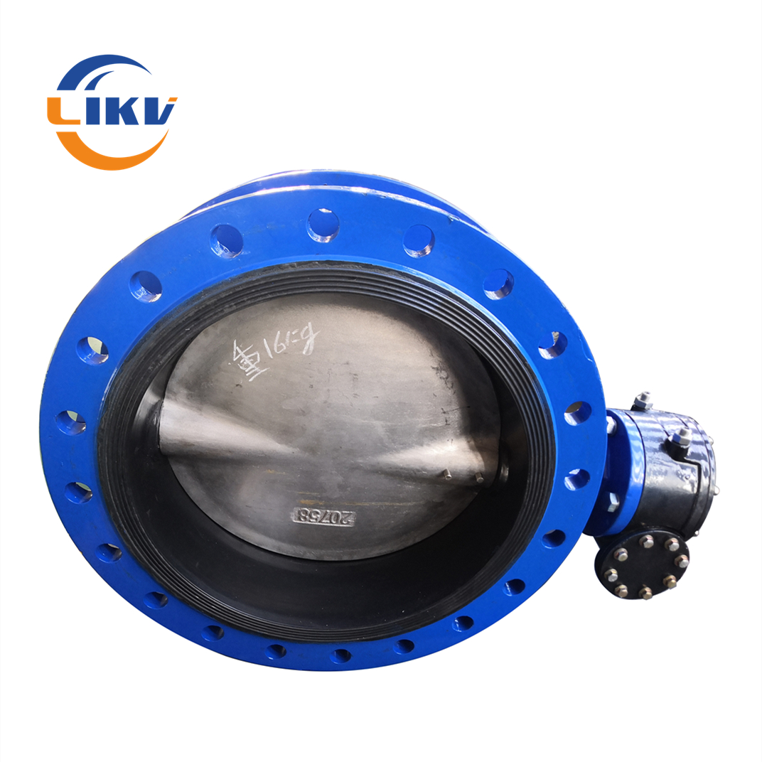 Split Shaft Two Piece Stem EPDM Seat Butterfly Valve