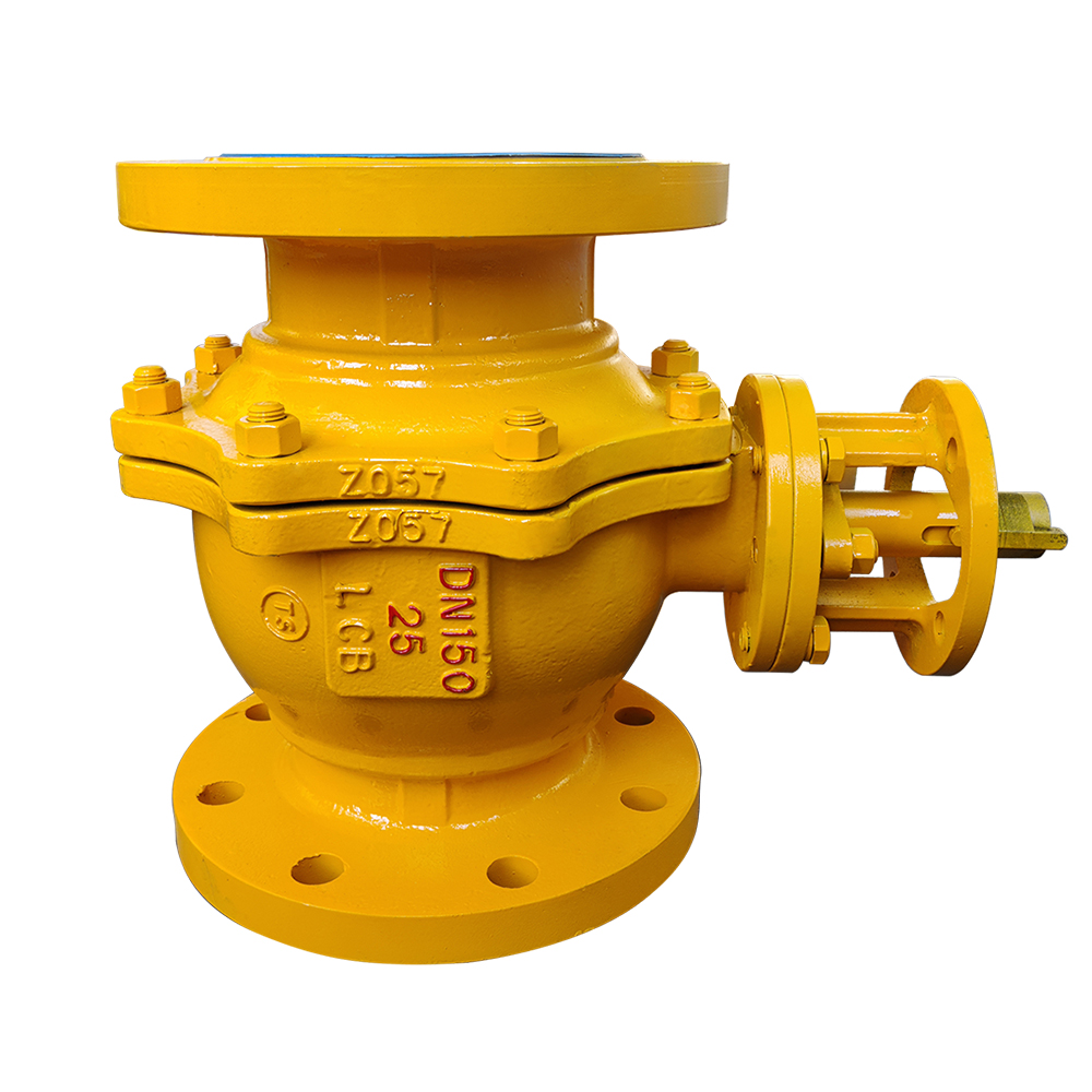Cast steel flange ball valve,...