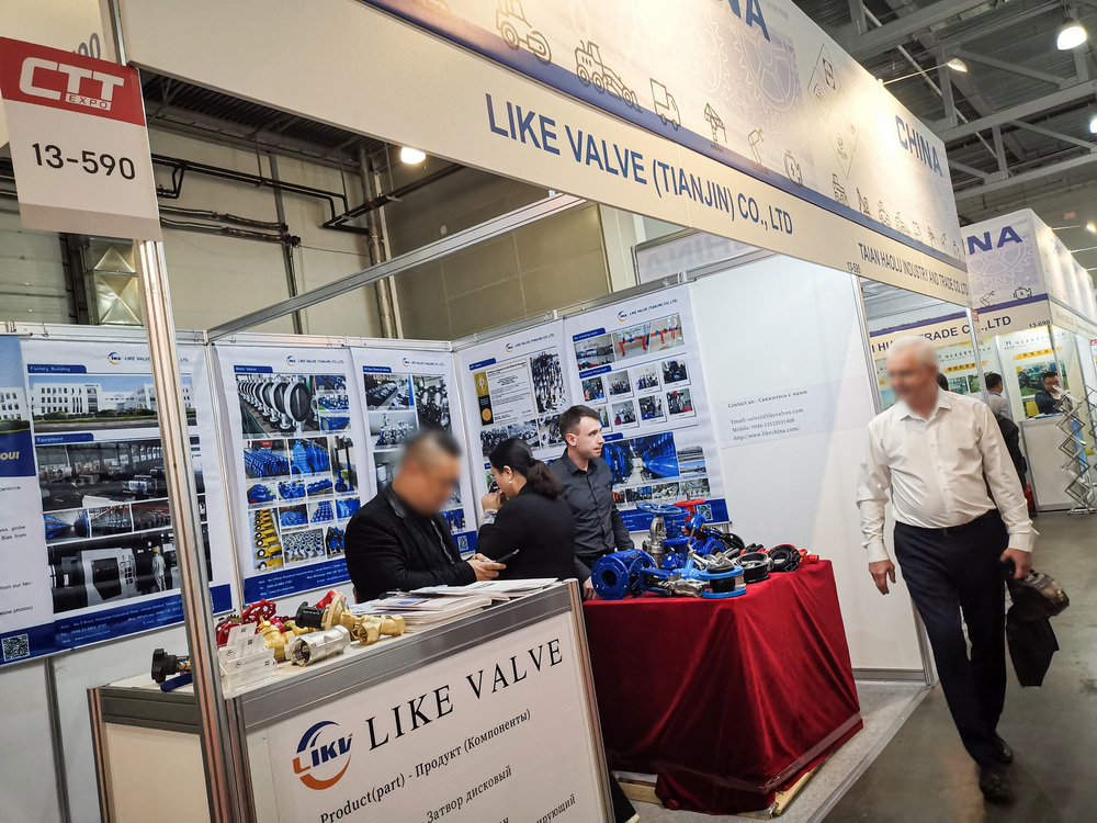 LIKE Valve's Exciting Presentation at the 2023 PCVEXPO Exhibition in Russia