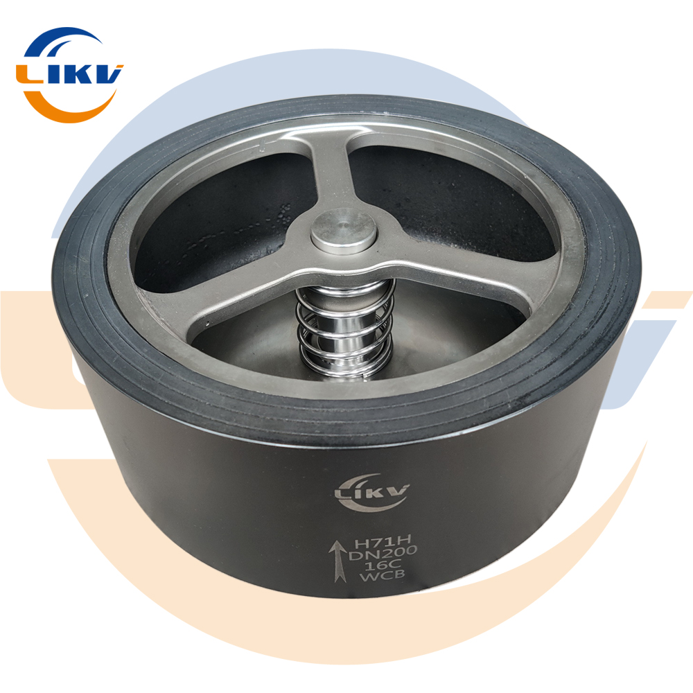 Lightweight Carbon Steel Wafer Check Valve - One-Way Flow