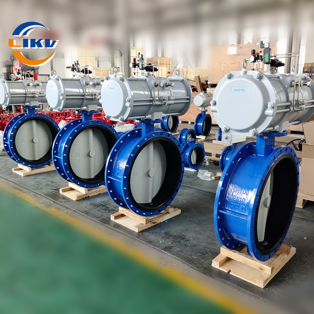 Single-acting Flange Butterfly Valve