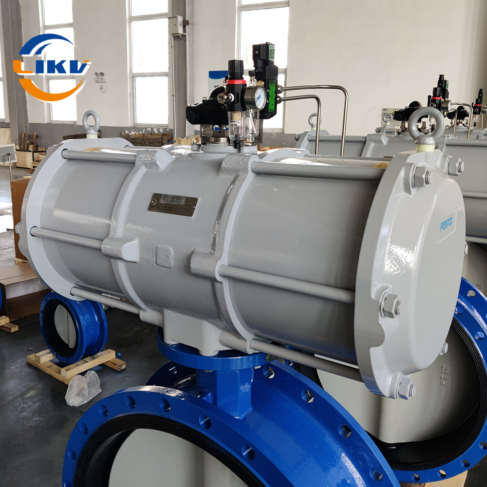 Single-acting Flange Butterfly Valve