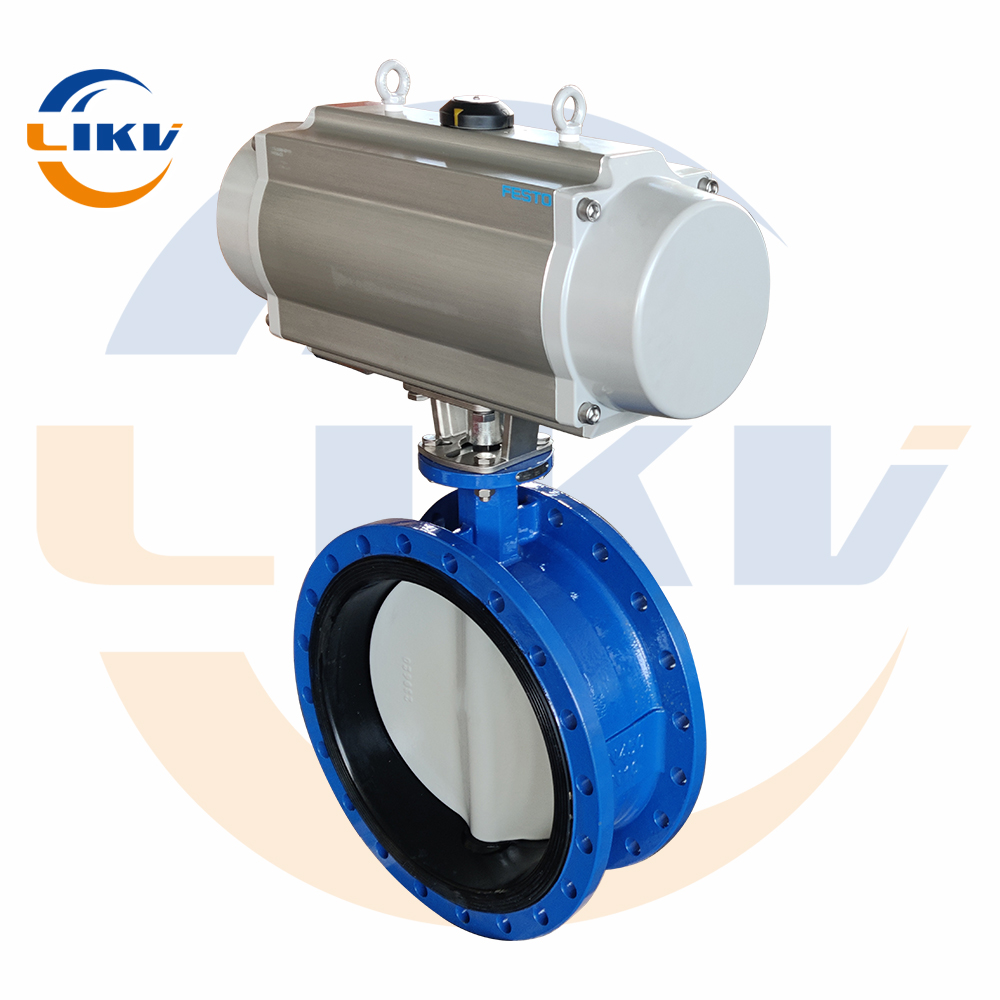 OEM/ODM，Pneumatic Flange Centerline Butterfly Valve-Like Valve