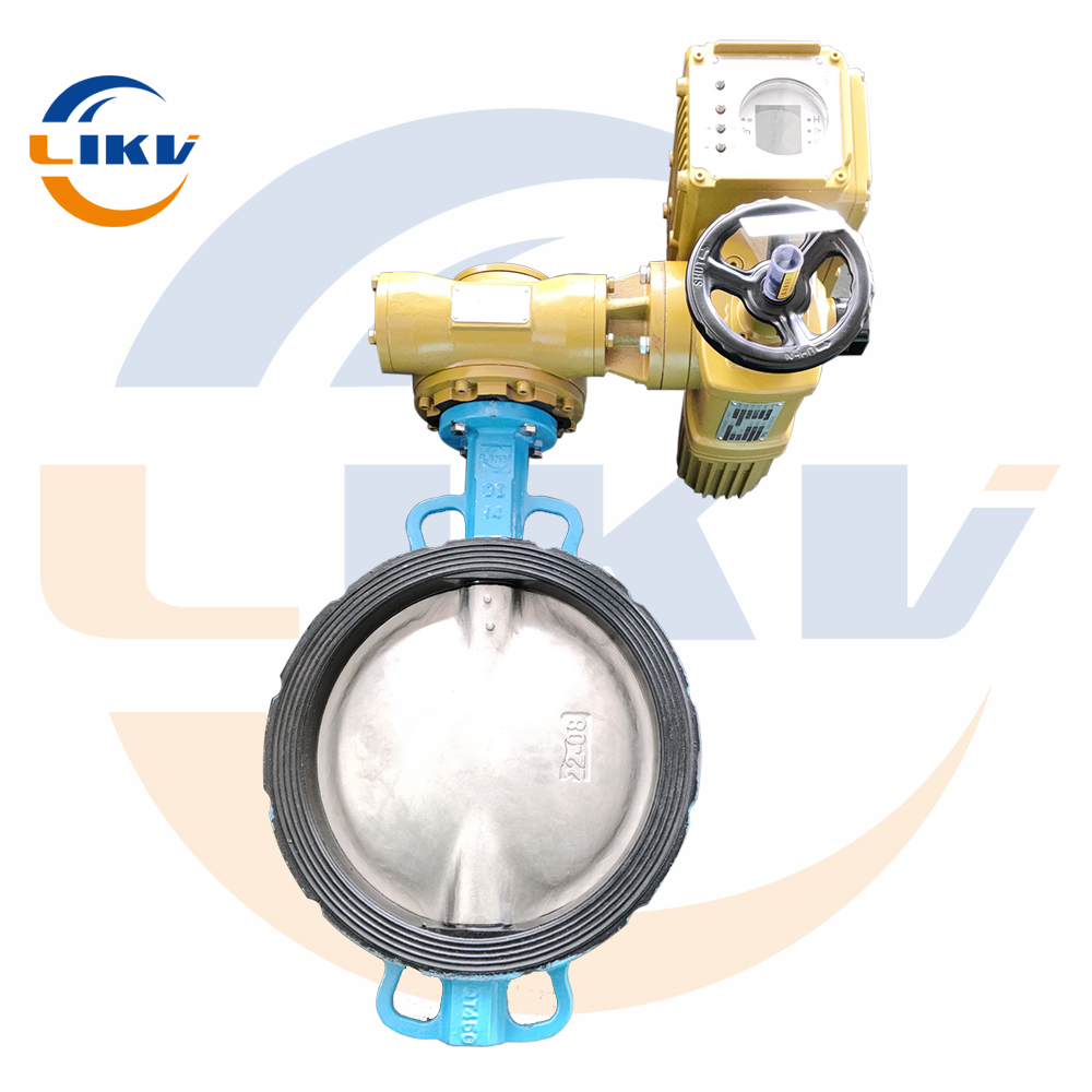 OEM/ODM ，Electric Soft Seal Wafer Butterfly Valve