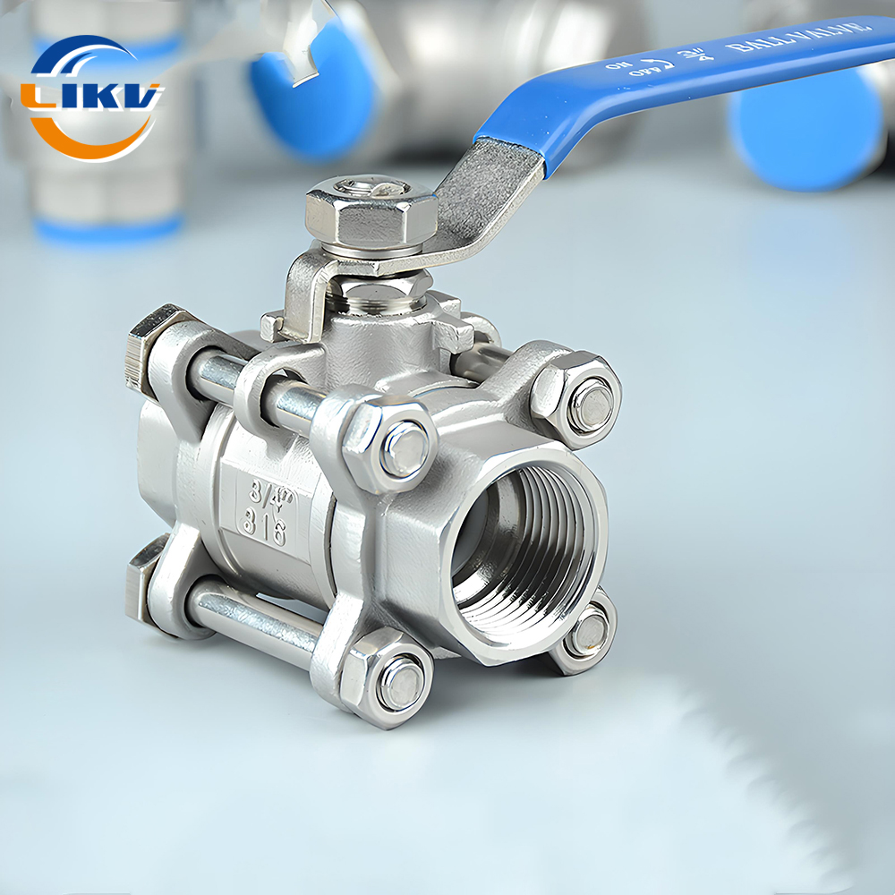 Three-Piece Threaded Ball Valve - Multiple Specs & Quality Control