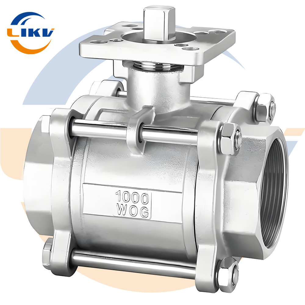 China Compact Three-piece Ball Valve - BSP/NPT  Thread