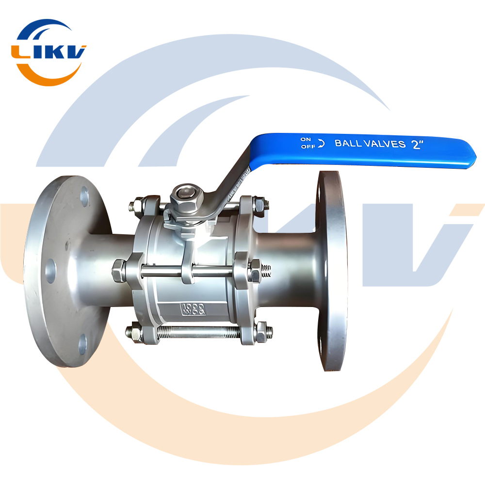 China Factory Direct: Corrosion-Resistant Stainless Steel Three-Piece Flanged Ball Valve DN15-DN300