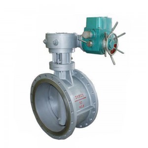 Electric Flange Hard Sealed Butterfly Valve