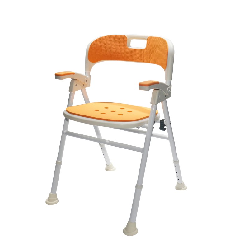 Multi Purpose Commode and Shower Chair Bathroom Adjustable Round TBB6603
