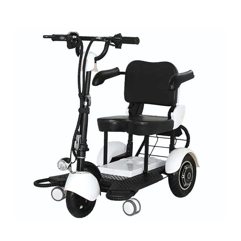 TEW004A Adult Three-Wheeled Electric Scooter with Anti-Slip Belt and Training Wheels
