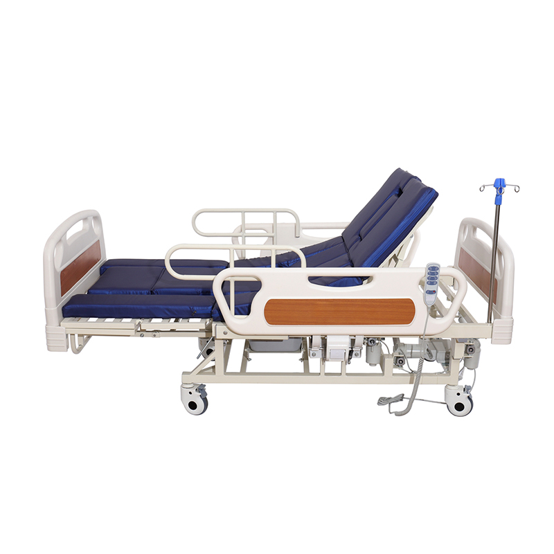 Topmedi ISO Approved ICU Medical Class Hand Crank Electric Hospital Bed THB3238WGZF4