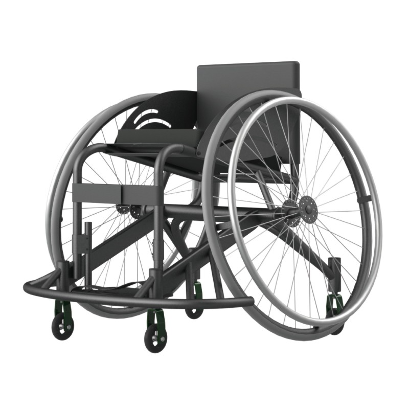 Lightweight Aluminum Sports Basketball Center Wheelchair TLS779LQ-36