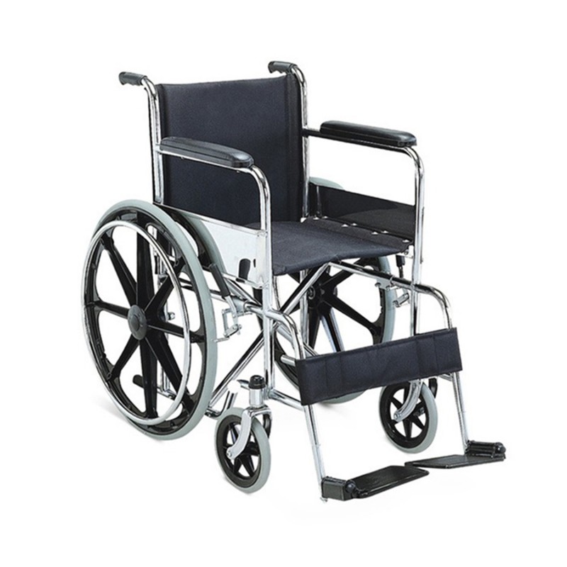 TSW809 Inexpensive steel manual wheelchair for seniors in nursing homes