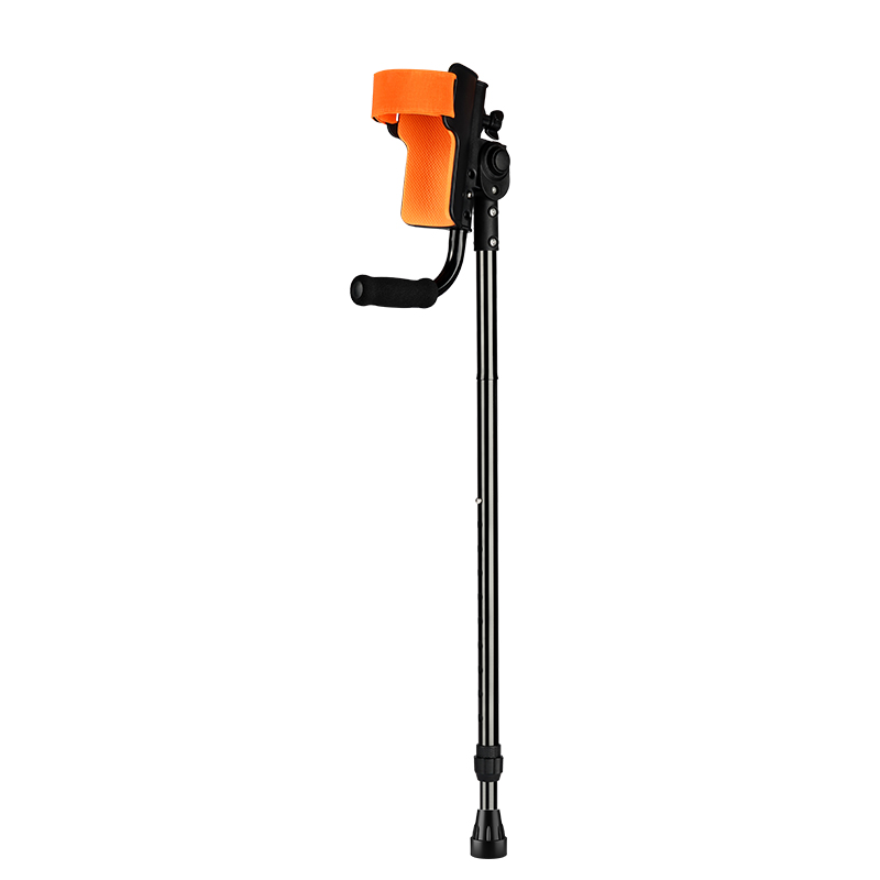 Aluminum Alloy Comfortable and Durable Support Adjustable Elbow Crutch TWA9702L