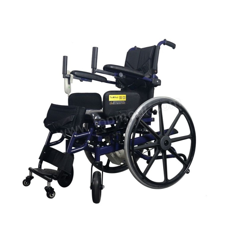 THE159 Multi-Functional Handicapped Electric Reclining Leg Adjustable Stand up Wheelchair
