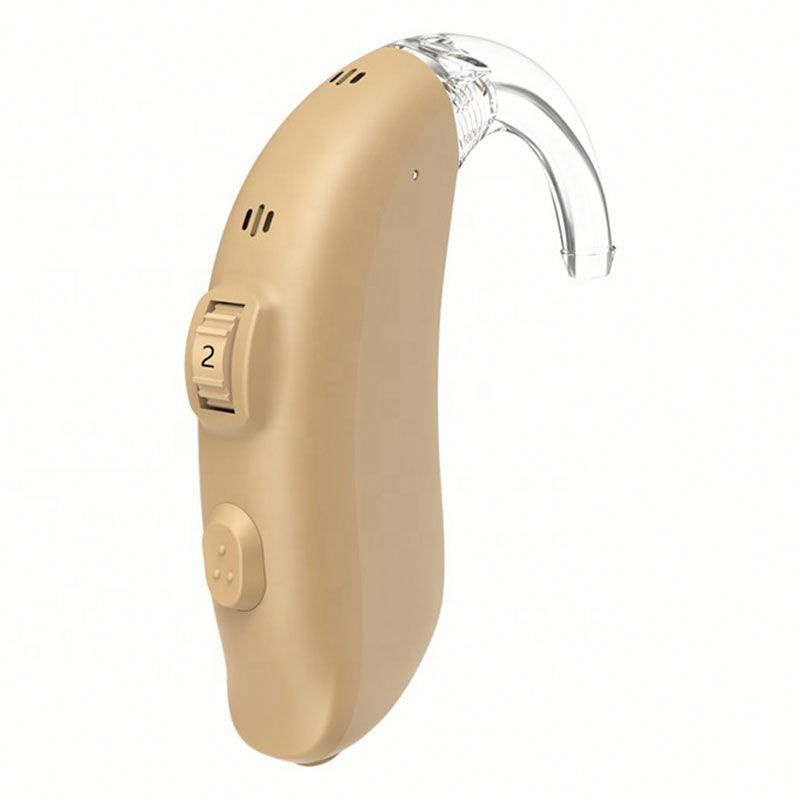 Topmedi SU05 Series Rechargeable Hearing Aid 4 Channels 16 Bands DFC Noise Cancelling 128-137dB OSPL90 for Deaf