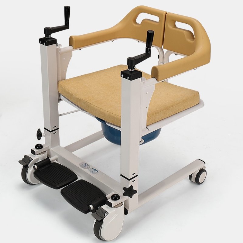 TCM-01D Patient Transfer Chair 120kg Weight Cap...