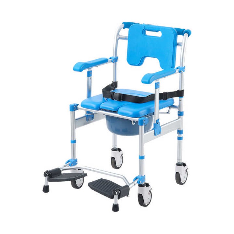 TCM865 Custom Factory Price Bathroom Safety Elderly Adult Portable Toilet Aluminum Commode Chair