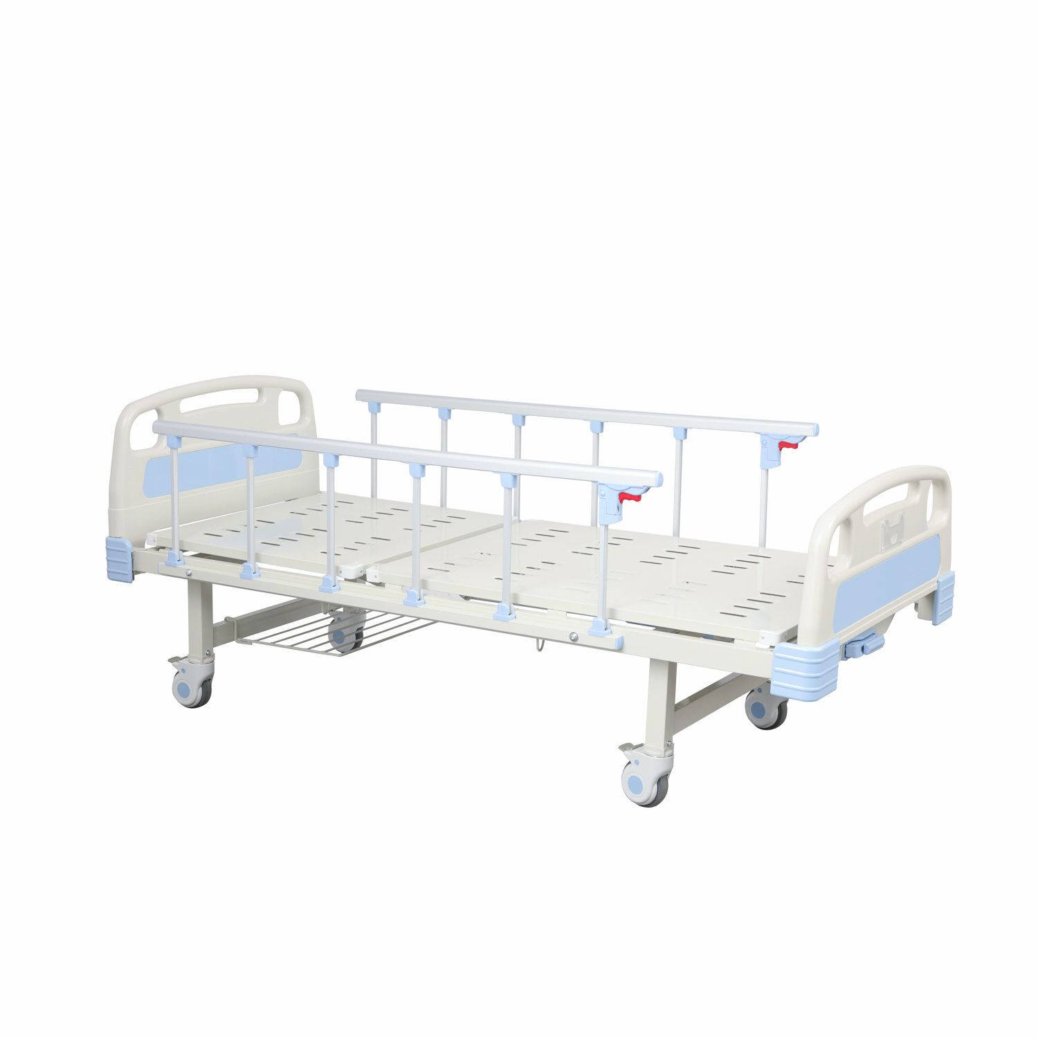 THB3011 ABS Single Crank Furniture Multi-Function Back Adjustable Manual Medical Nursing Care Hospital Bed for Patient