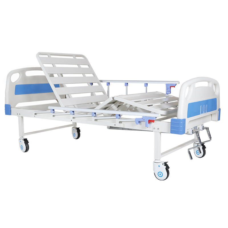 THB3024 CE Approved Medical Class Manual Hospital Bed with Two Function