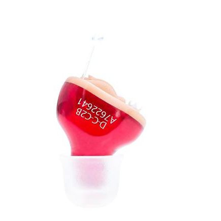 Topmedi TH-W5 Invisible ITE Hearing Aid 1.5g Digital Sound Amplifier 110dB Output 26dB Gain for Elderly Adults