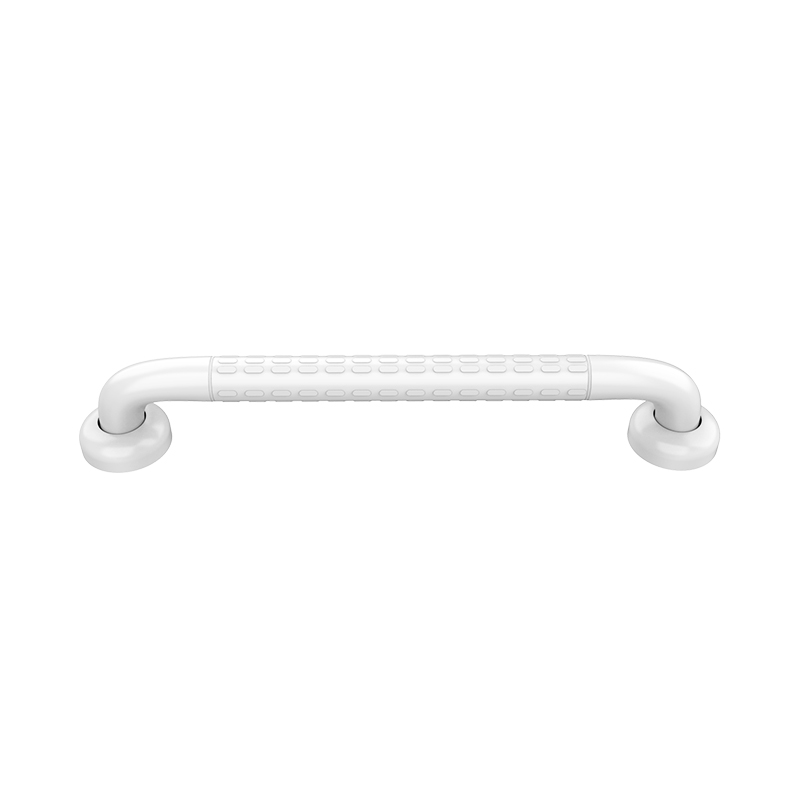 Topmedi TRA903 Stainless Steel 201 Grab Rail White/Yellow 300-600mm Wall-Mounted Safety Handrail for Bathroom Elderly