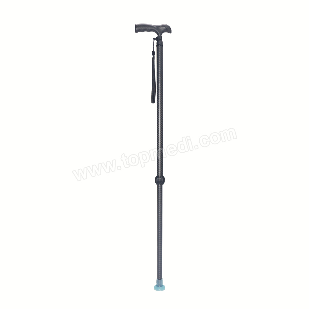 TWA9303L Adjustable Walking Cane Foldable Balance Carbon Fiber Lightweight Walking Stick