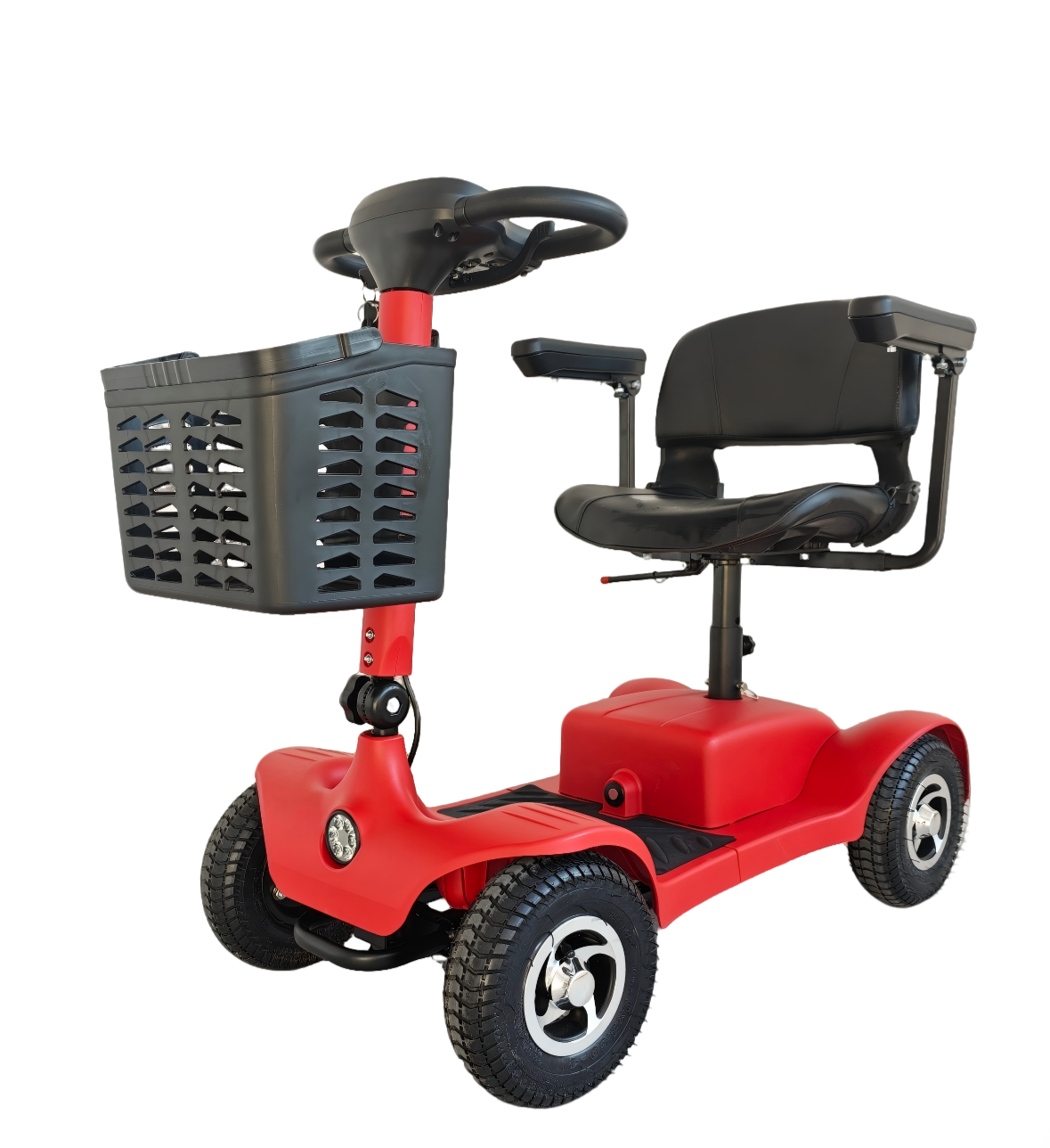 Topmedi TEW512 Electric Mobility Scooter 120kg Capacity 23km Range 8.8km/h LED Screen Headlight with Basket
