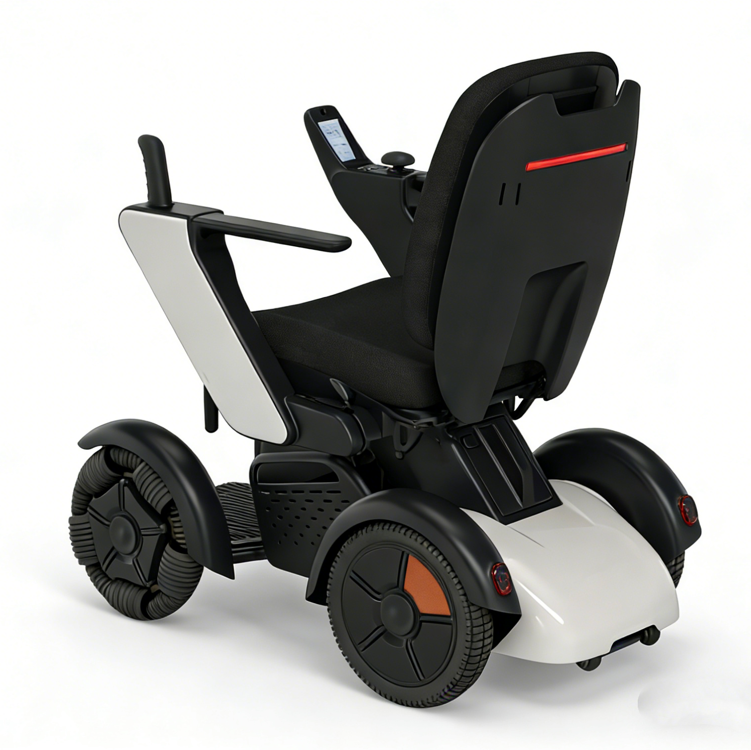 Topmedi THE003 Smart Electric Wheelchair GPS Video Call Gravity Sensor 20Ah 30km Range 150kg Load 4 Wheel Suspension