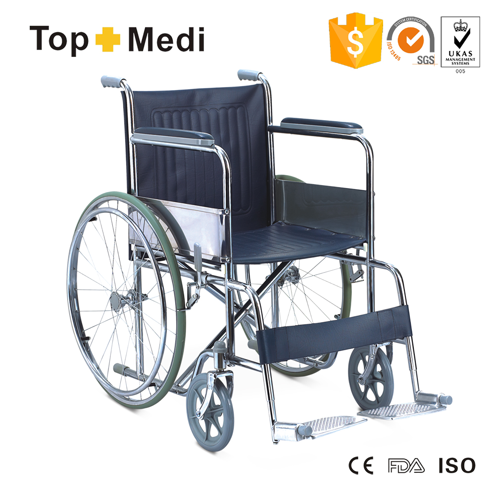 Der Rollstuhl TSW809 wird nach der Qualitätsprüfung nach Malaysia versandt.