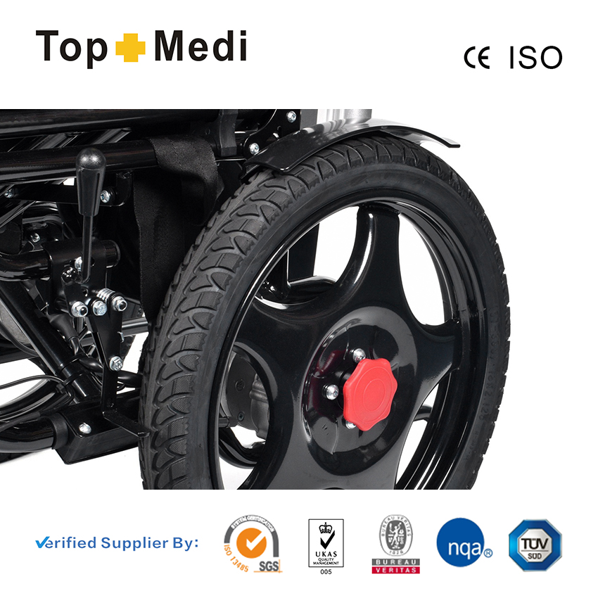 Auswahl der Rollstuhlgröße