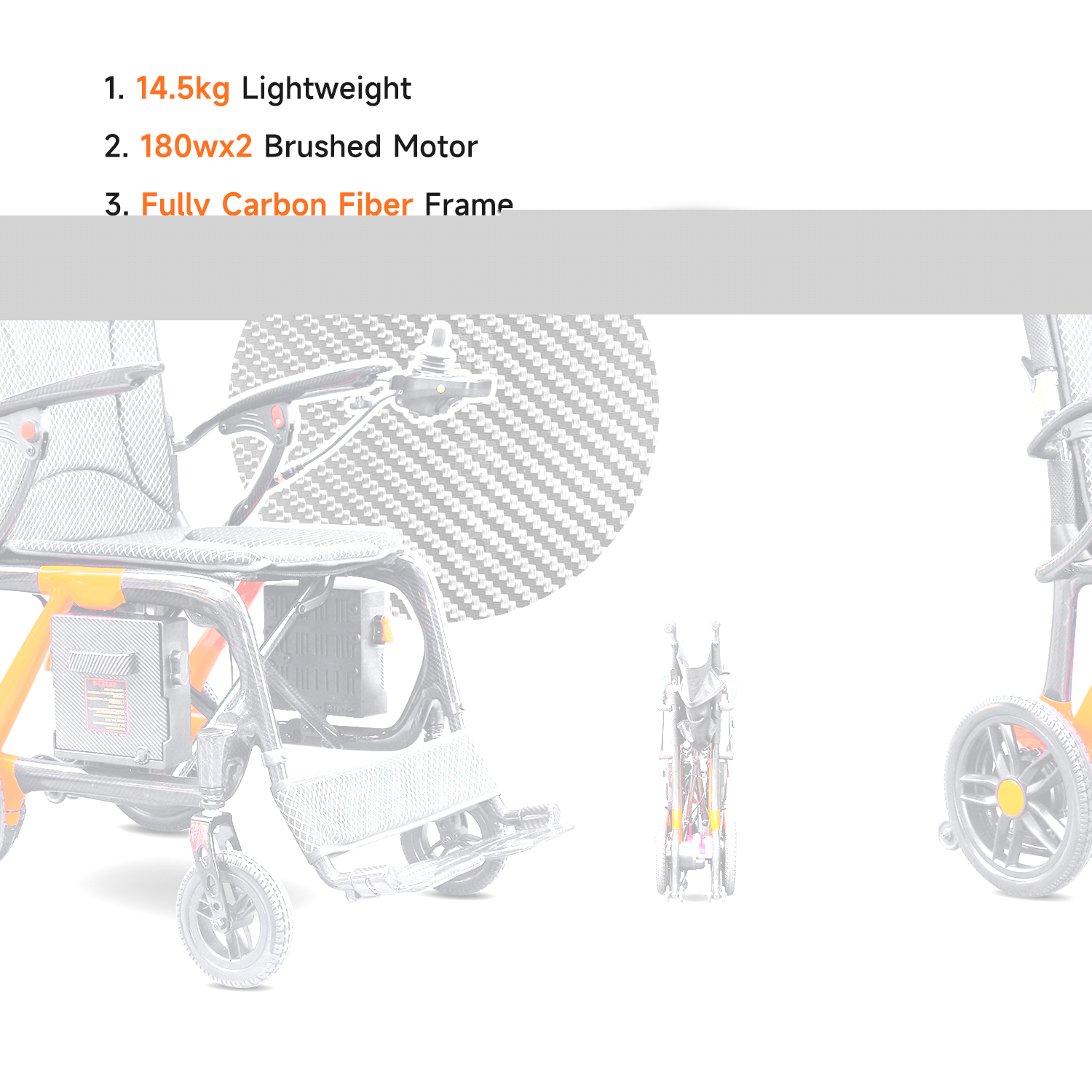Carbon Fiber Electric Wheelchair vs. Aluminum Wheelchair: Wh