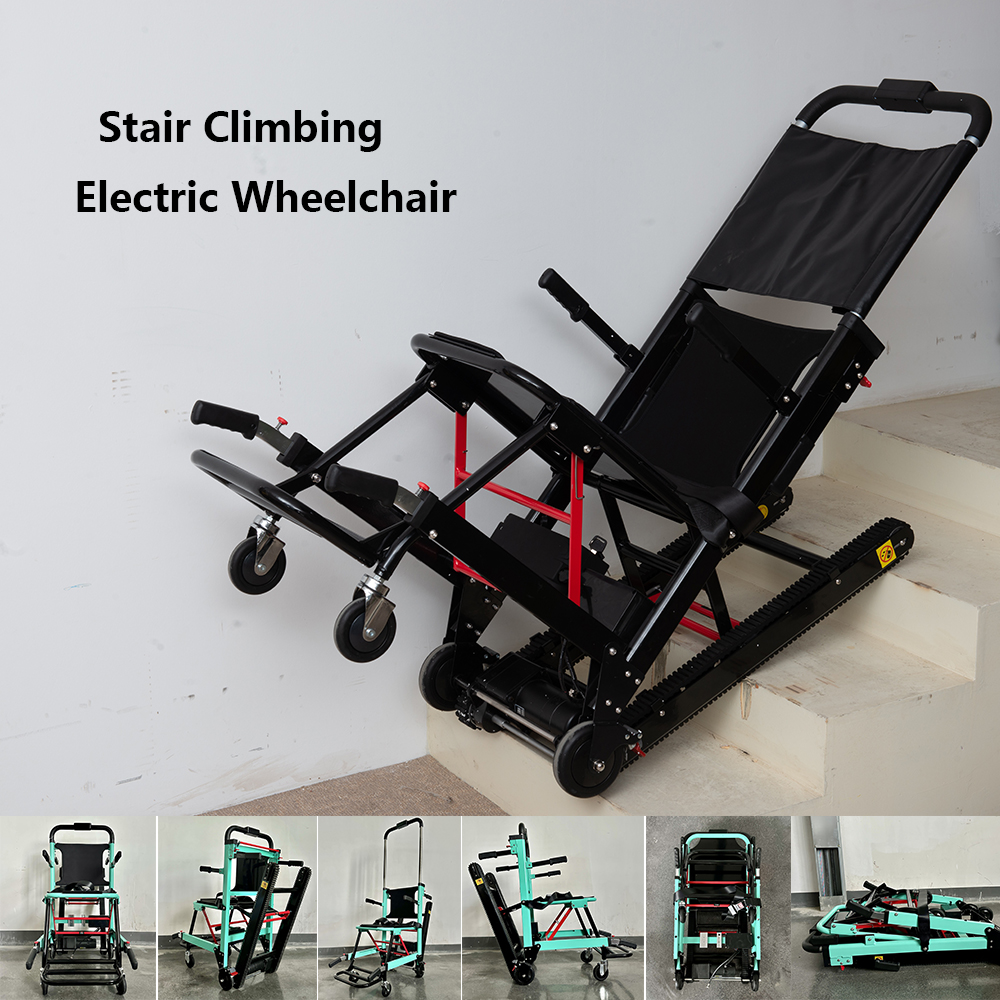 Easily go up and down stairs, TOPMEDI stair climbing electri