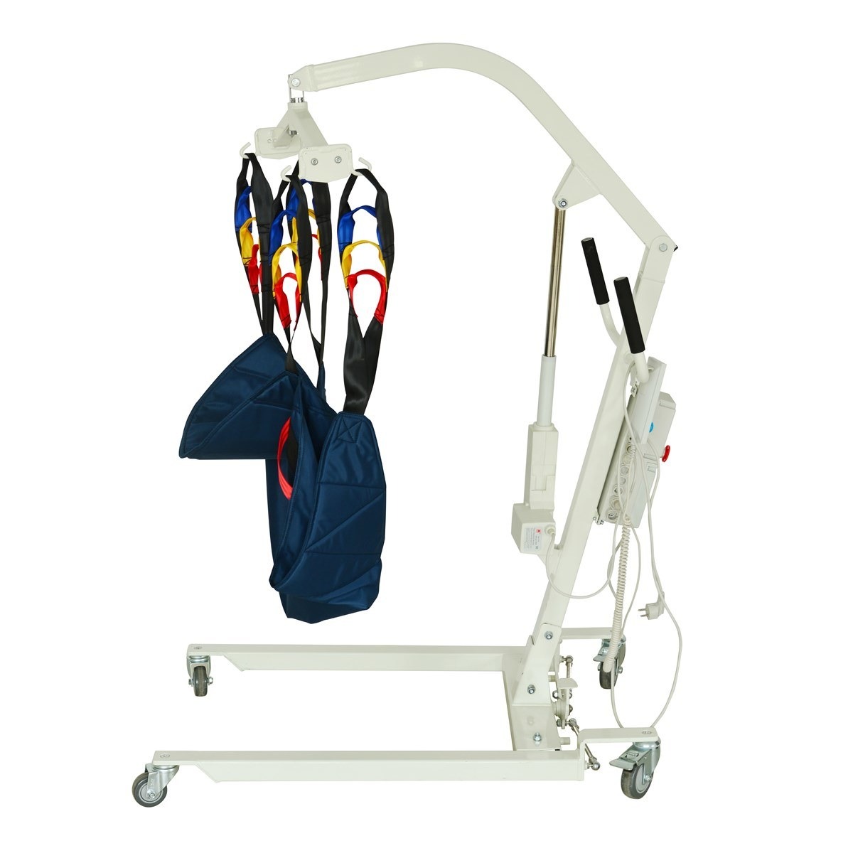 Electric patient lift-transfer machine - caring protection,