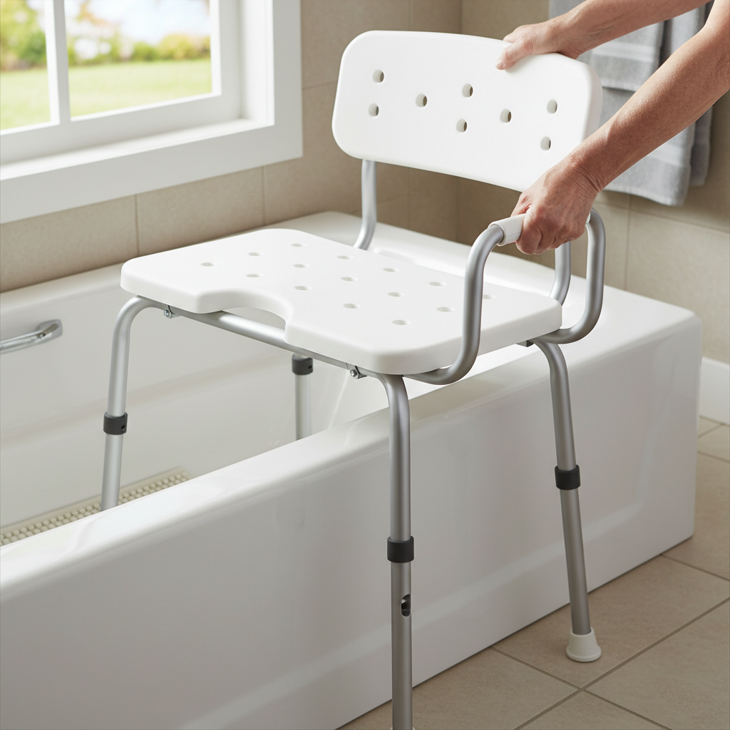 Tub Bench For Mobility Support For Seniors