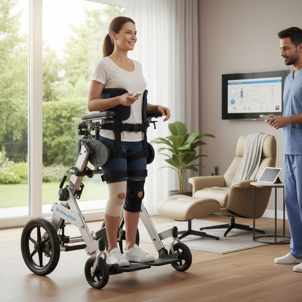 Standing Wheelchair For Home Care And Post-Surgery Recovery