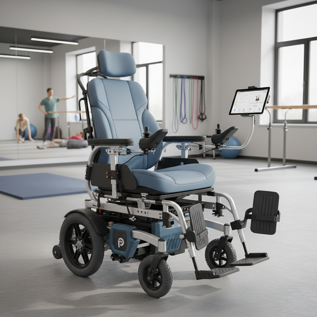 Power Wheelchair For Physiotherapy Clinics