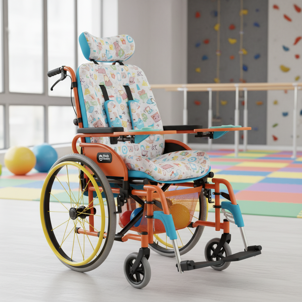 Pediatric Wheelchair For Rehabilitation Centers