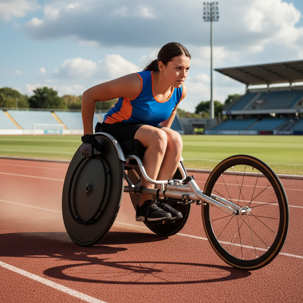 Manual Wheelchair For Disability Sports