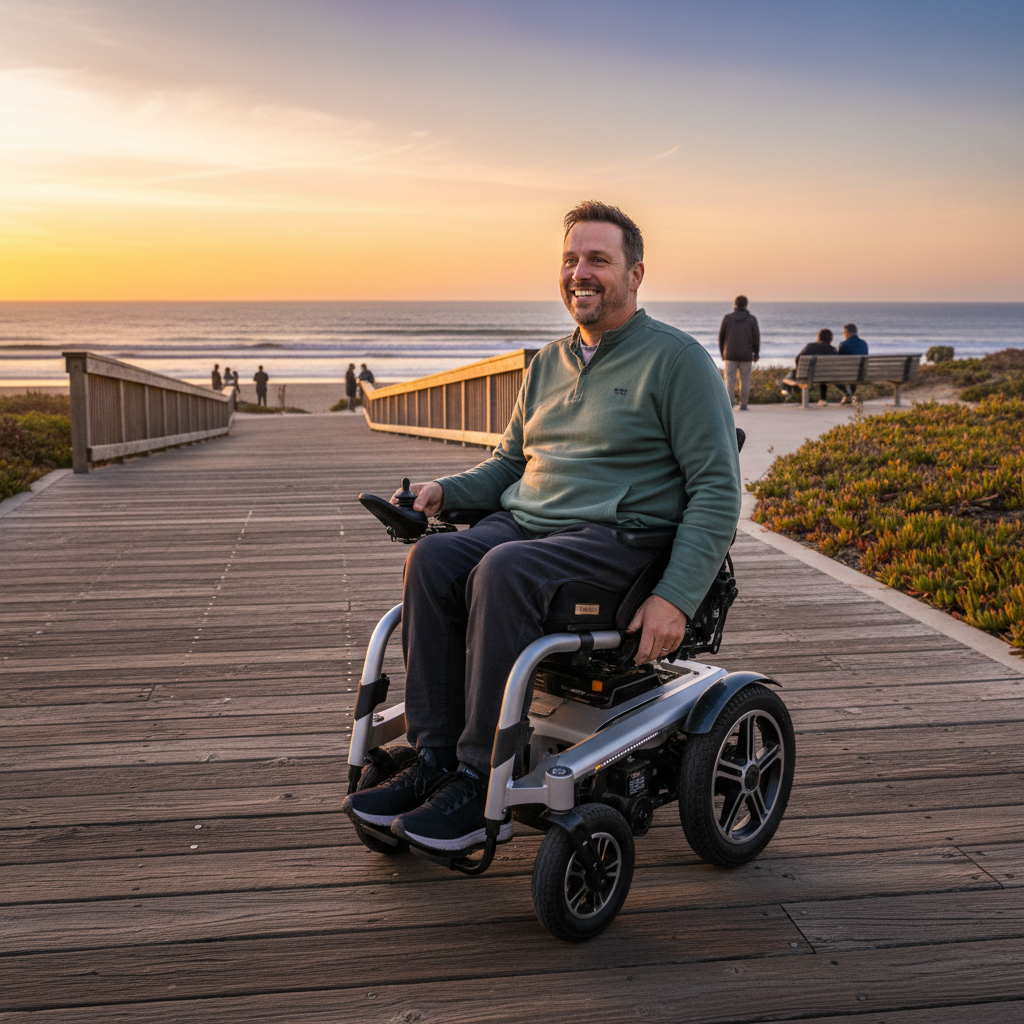 Power Wheelchair For Disability Mobility And Independent Living