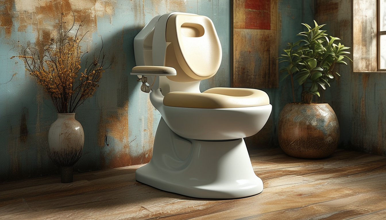 Commode Chair For Rehabilitation Centers