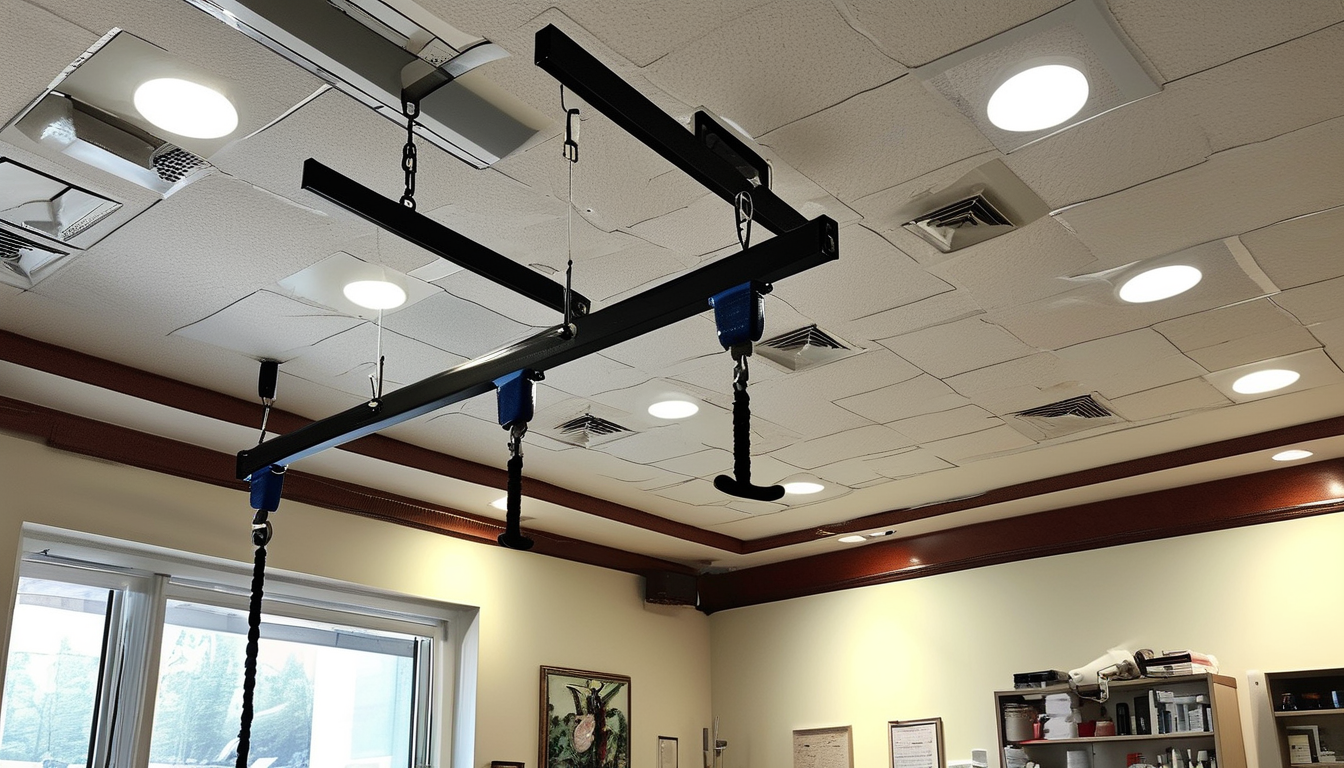 Ceiling Hoist For Physiotherapy Clinics