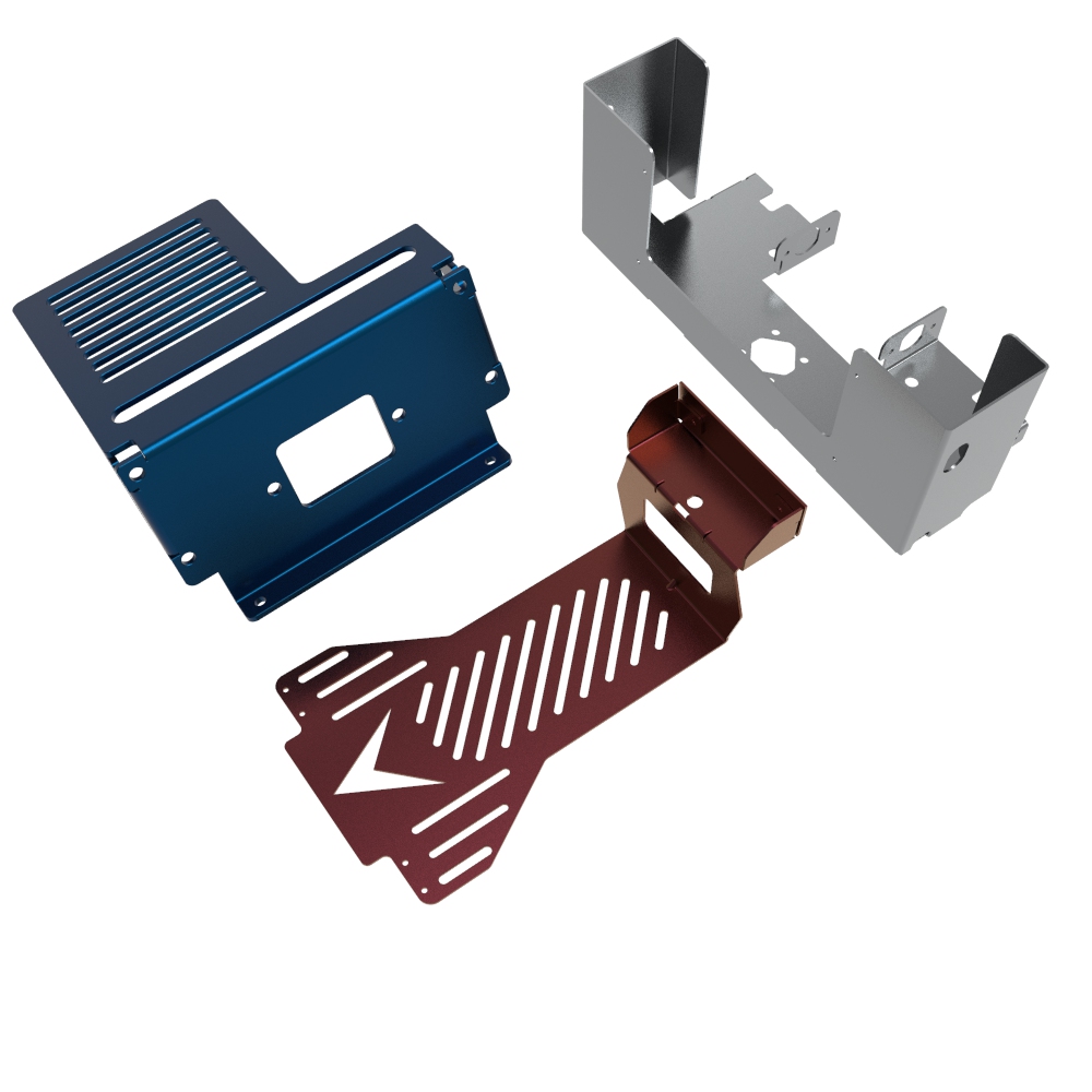 One-Stop Service Factory Price Sheet Metal Stamping Parts Laser Cutting Bending Sheet Fabrication  HYCL030024