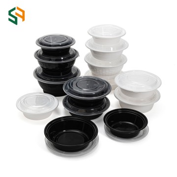 Restaurant Round PP Plastic Bowl For Food Packaging