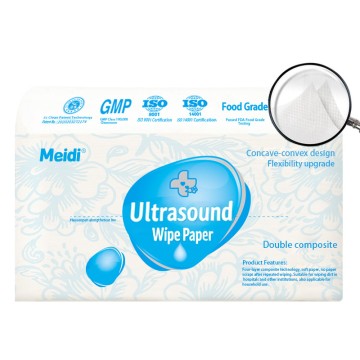 Medical Double-Layer Composite Ultrasound Coupling Agent Wipes
