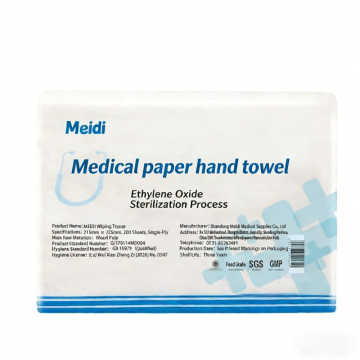 Ethylene Oxide Medical paper hand towel